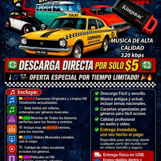 Descarga Música + Videos + Mixes + Peliculas